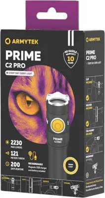 Zdjęcie produktu dla Armytek Prime C2 Pro Magnet USB (ciepłe światło)