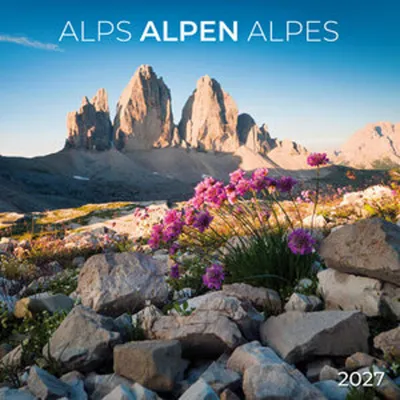 Produktbild von Tushita Broschürenkalender 2027 Alpen, 30x30 cm (geöffnet 30x60 cm)