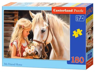 Produktbild von CASTORLAND Puzzle Mů j př ítel ků ň 180 dílků