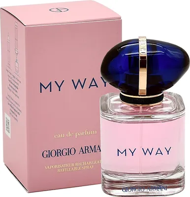 Produktbild von Giorgio Armani My Way, Frauen, 30 ml, Nachfüllbare Flasche, Bergamotte, Orangenblüte, Jasmin, Tuberose, Zedernholz, Vanille, Weißer Moschus