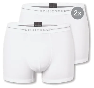 Immagine prodotto di Schiesser, confezione da 2 paia di boxer da uomo, intimo, cotone elasticizzato