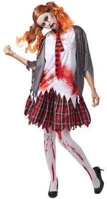 Produktbild von L/XL MP-50|Zombie Damen Kostüm "Deadwalker" MIESEPETER®
