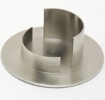 Produktbild von Kerzenhalter Messing, silber, Innen Ø 5 cm matt