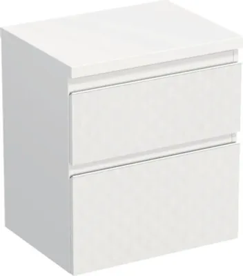 Obrázek produktu pro Koupelnová skříňka pod umyvadlo Jungborn TRENTA bílá matná 56,7 x 64,6 x 44,5 cm