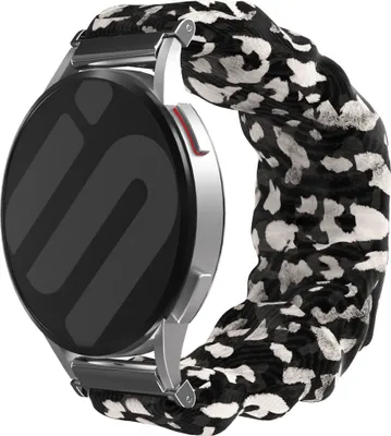 Produktbild von Strap-it Fossil Gen 5e - 42mm Scrunchie Armband (Gepunktet)