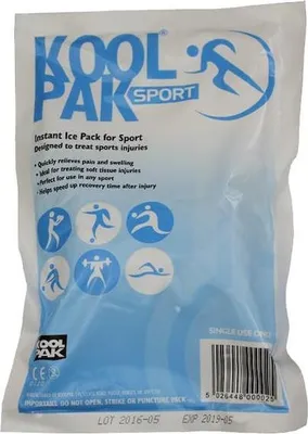 Produktbild von Koolpak Sport Kaltkompresse Instant Eisbeutel 20 Stück - Erste Hilfe Kühlpack