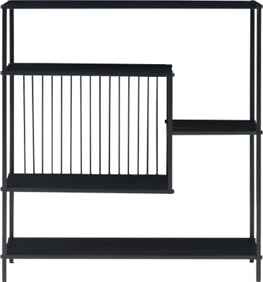 Produktbild von Konsolentisch ‘Beesel’ Metall 65,5 x 60 x 20 cm Schwarz