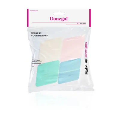 Image de Éponge de maquillage Donegal rhombus 4306, 4 pièces