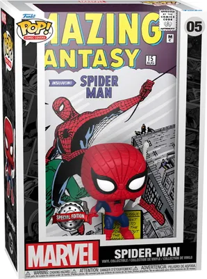 Produktbild von Amazing Fantasy - Marvel Spider-Man 05 Special Edition - Funko Pop! Comic Covers Vinyl Figur