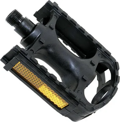 Immagine prodotto di Pedale MTB Messingschlager in plastica con riflettore e cuscinetto a sfera