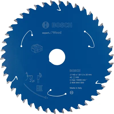 Image de Lame de scie circulaire pour scies sans fil Expert for Wood, 140 x 1,8/1,3 x 20, 42 dents