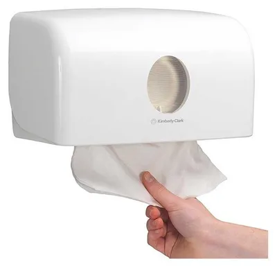 Immagine prodotto di Aquarius® 6956 Aquarius® Papierhandtuchspender 6956 weiß Kunststoff, 1 St.