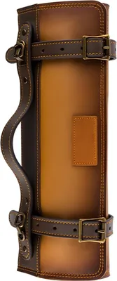 Obrázok produktu pre Kožené rolovacie puzdro na nože LN-39261 - Hnedá KP39261