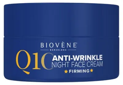 Produktbild von Biovene, Q10 Anti-Falten, straffende Nachtcreme, fü r Gesicht, 50 ml