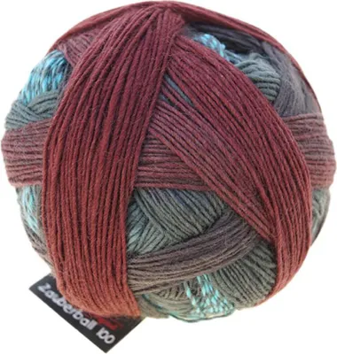Produktbild von Schoppel Zauberball 100,das Original,100g/400m,100 % Schurwolle (Merino).toller Farbverlauf 2245 Sofaecke