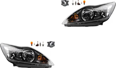 Produktbild von Scheinwerfer Satz passend für Ford Focus 05 02/08-01/11 H7 H1 +Nebel+Le. 8200074008 6202E1 00006202E1 6710027 0000620639 620639 0000620 Johns