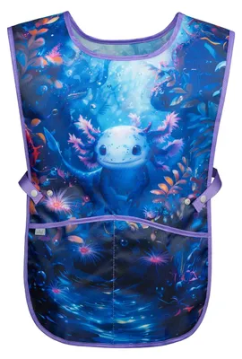 Productafbeelding van Baagl kinderschort, meisjes kookschort, kinderschort, schort, verfschort, knutselschort voor kinderen (Hello Kitty, Sweet Leopard)