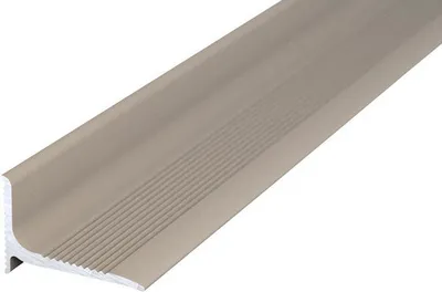 Produktbild von Abschlussprofil Aluminium Edelstahloptik eloxiert 13x20x2500 mm