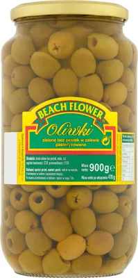 Zdjęcie produktu dla Oliwki zielone bez pestek Vog 900 g