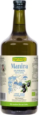Image de Rapunzel Bio Olivenöl Manira, nativ extra, aus Griechenland 6x1l