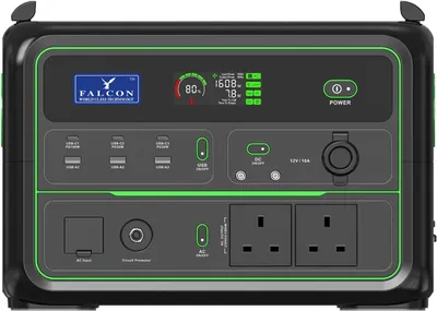 Immagine prodotto di Centralina portatile - Batteria mobile - Batteria esterna - Alimentatore di emergenza - Batteria per campeggio