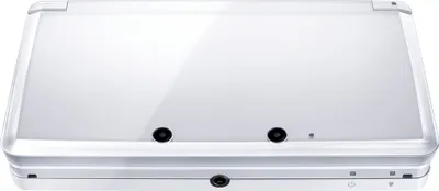 Produktbild von Nintendo 3DS Handheld Ice White  mit Drittanbieter USB-Kabel SD-Karte 2 GB ohne Spiel