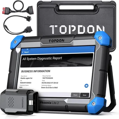 Imagen del producto de Dispositivo de diagnóstico para automóviles - Escáner de automóviles - Tester OBD2 - Lector de códigos de error - Diagnóstico de sistemas