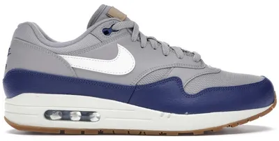 Zdjęcie produktu dla Nike Air Max 1 w kolorze Atmosphere Grey i Deep Royal Blue - rozmiar EU 40