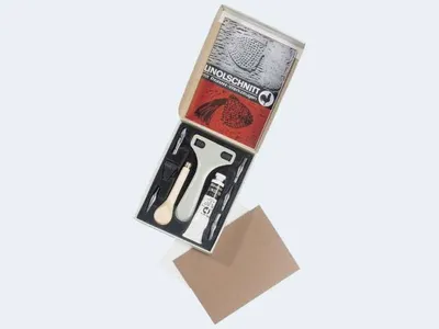 Produktbild von Exacompta 892                            Linolschnitt Besteck - 8 tlg.