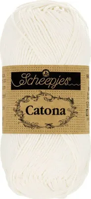 Produktbild von Scheepjes Catona 10g (105) - Bridal White