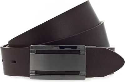 Produktbild von Vanzetti Leder Gürtel Classics 35mm Full Leather Belt W80 Dark Brown braun