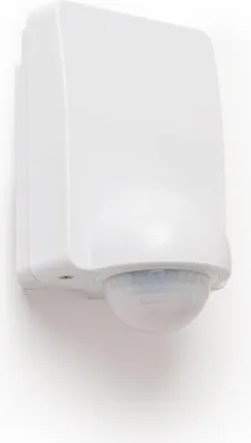 Produktbild von Bewegungssensor PIR mit Dämmerungssensor 240° Außenbereich IP65 mit Fernbedienung Weiß