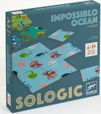 Obrázok produktu pre DJECO Logická hra Sologic Impossiblo - Oceán