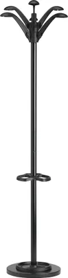 Produktbild von UNiLUX Garderobenständer "FLORA" Höhe: 1.750 mm schwarz