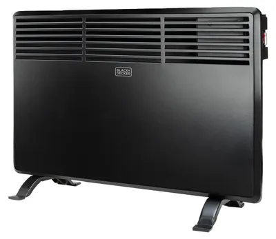 Image de BLACK+DECKER Panneau Chauffant Mural 1200W Noir