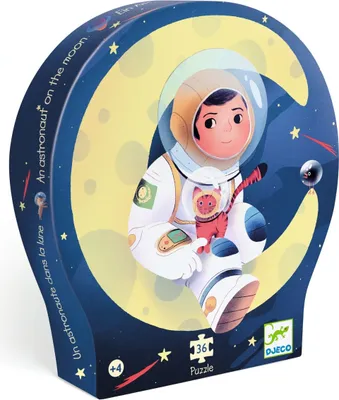 Obrázek produktu pro Puzzle Astronaut na Měsíci, Djeco