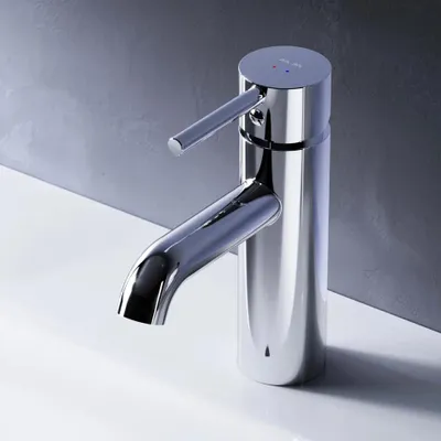 Image de AM.PM Robinet salle de bain chromé Robinet de lavabo salle de bain mitigeur