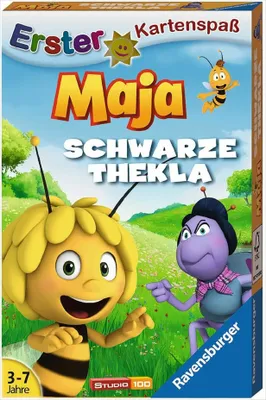 Produktbild von 32 Blatt Ravensburger Kinder Erster Kartenspaß Biene Maja Schwarze Thekla 20328