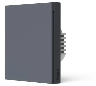 Immagine prodotto di Aqara Smart Wall Switch H1 (With ZERO. Single Rocker) - Gray