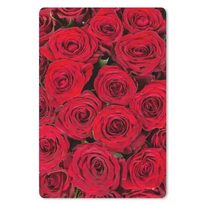 Produktbild von MuchoWow® Mauspad Mousepad Rosen - Blumen - Blumenstrauß 40x60 cm - Mousepads - Maus Mat - Pad - Mausunterlage - Schreibtisch Accesoire