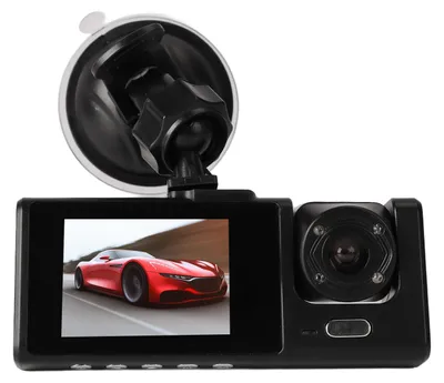 Image de Caméra embarquée 1080P haute définition, grand angle, triple enregistreur vidéo pour voiture