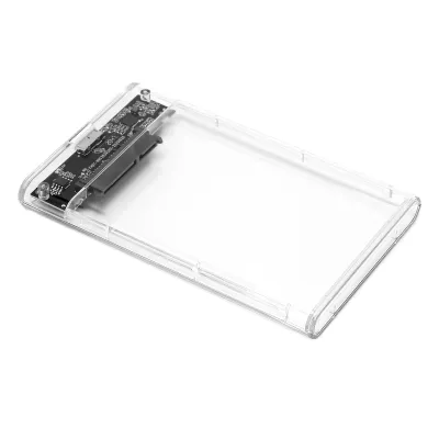 Zdjęcie produktu dla Przezroczysta obudowa na dysk SSD, przezroczysta obudowa na dysk SSD, przezroczysta obudowa na dysk SSD, obudowa na dysk SSD, USB 3.0 High Speed Mobile Hard Disk Box, akcesoria komputerowe