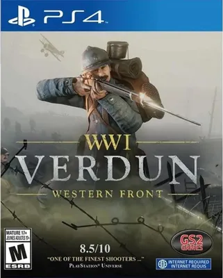 Produktbild von Playstation Games Ps4 Wwi Verdun Western Front Import Golden PAL Golden PAL