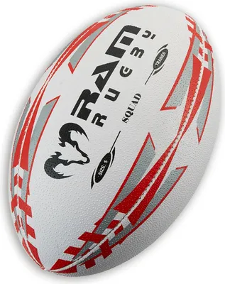 Produktbild von Squad Training Rugby Ball - 3D Grip  - Nr. 1 Rugby-Brand in Europe - Perfekte Form und Langlebigkeit - Größe 5