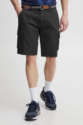 Produktbild von Blend 20715129 Herren Cargo Shorts Bermuda Kurze Hose mit Gürtel Cargo Taschen mit Stretch Regular Fit