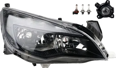 Produktbild von Scheinwerfer passend für Opel Astra J 09/12- H7 H7 R + Nebel+ Leuchtmit. 1216692 1216936 13365291 39005838 1710210 Johns