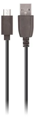 Produktbild von maXlife USB Ladekabel Datenkabel Kabel Micro-USB 1M 1A kompatibel mit Smartphones Samsung Huawei LG Nokia etc. in Schwarz