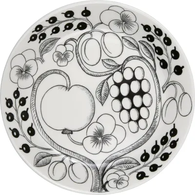 Produktbild von Arabia Paratiisi plate 21cm black 1005399