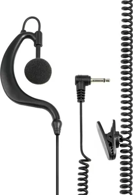 Produktbild von Midland EP21 Lautsprecher/Mikrofon für G7/G9 Schwarz mit 3,5mm Klinke