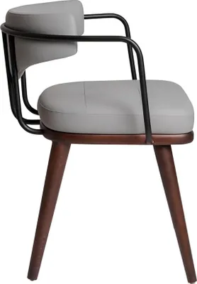 Produktbild von Luxus Esszimmer Stuhl Moderner Lehnstuhl Armlehnenstühle Holzstühle